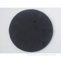 Round Black Slate Placemat 30531